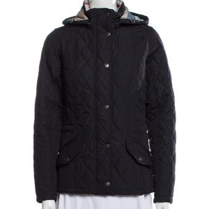 NWT Navy Barbour Millfire Quilted coat 4